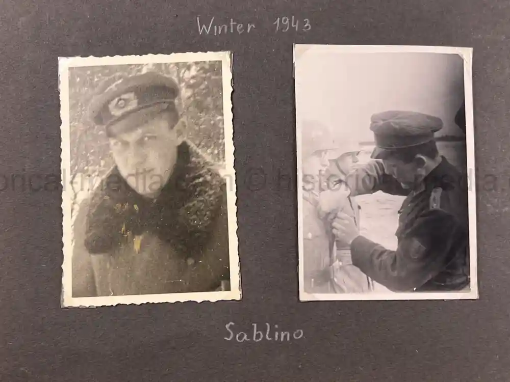 WWII GERMAN OFFICER PHOTO ALBUM - KRIM