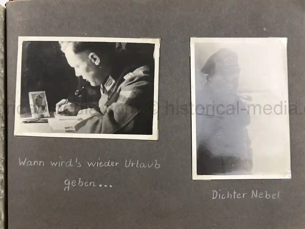 WWII GERMAN OFFICER PHOTO ALBUM - KRIM