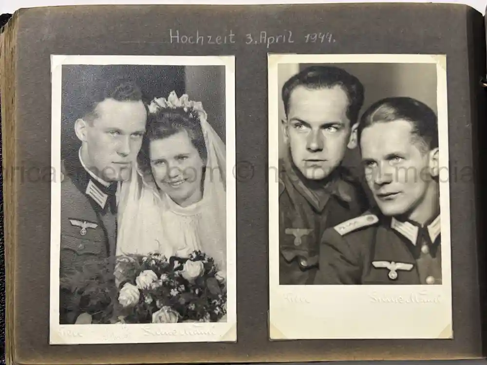 WWII GERMAN OFFICER PHOTO ALBUM - KRIM
