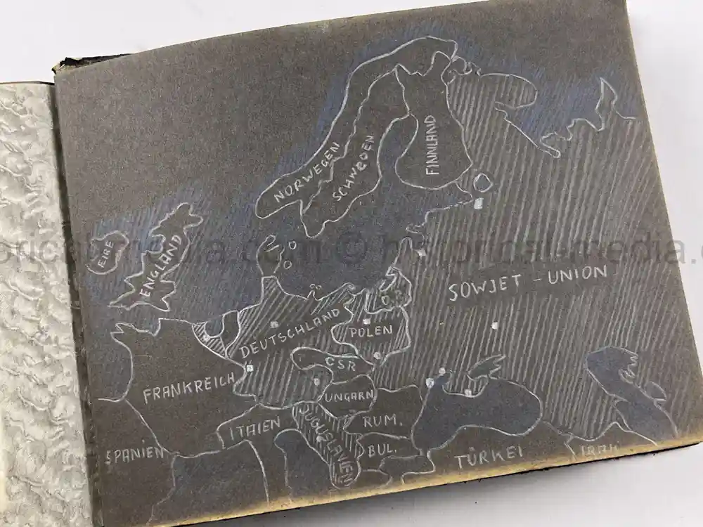 WWII GERMAN OFFICER PHOTO ALBUM - KRIM