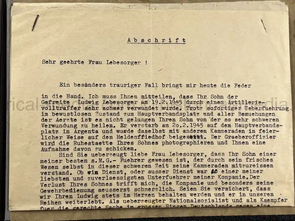 WWII GERMAN OFFICER PHOTO ALBUM - KRIM