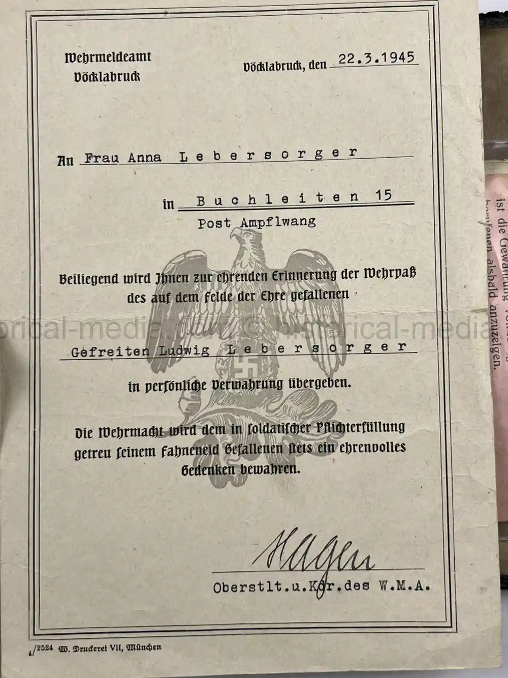 WWII GERMAN OFFICER PHOTO ALBUM - KRIM