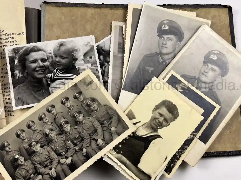WWII GERMAN OFFICER PHOTO ALBUM - KRIM