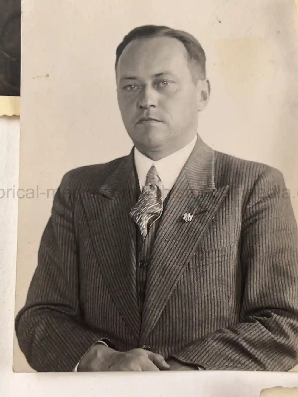 WWII GERMAN PHOTO GROUPING - GENERALMAJORS DER LUFTWAFFE OSKAR KRAPP