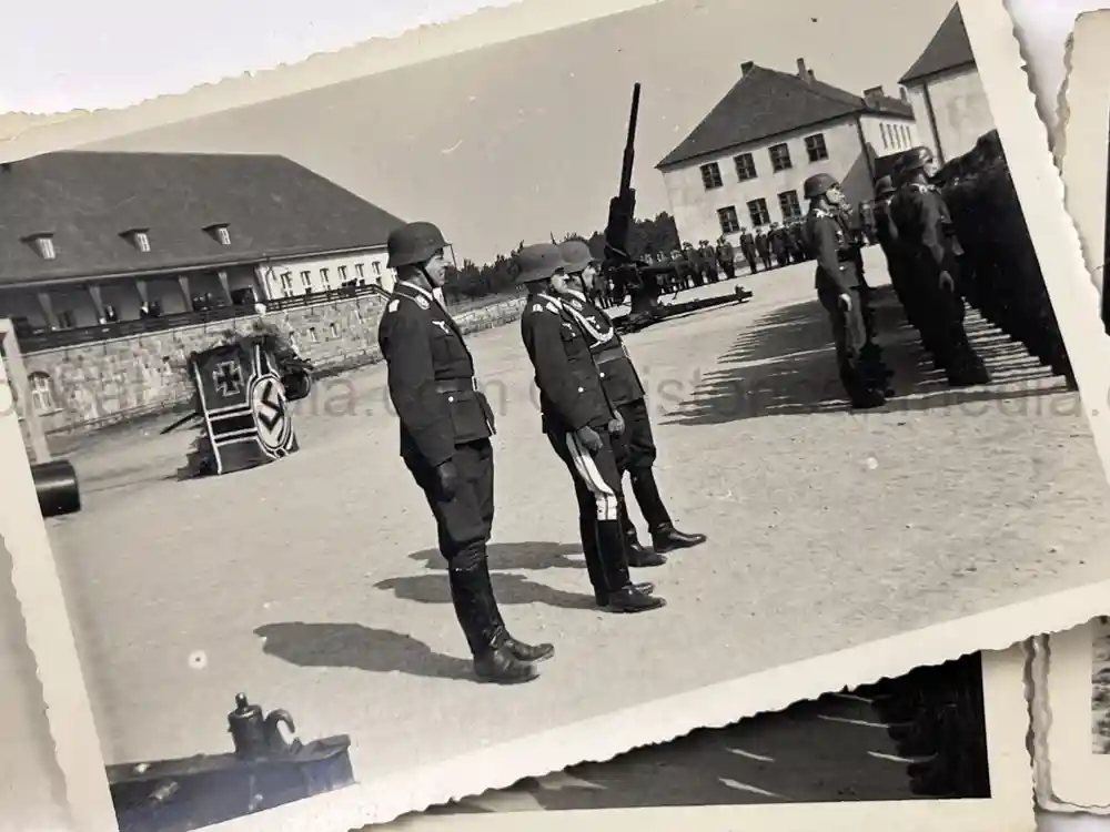 WWII GERMAN PHOTO GROUPING - GENERALMAJORS DER LUFTWAFFE OSKAR KRAPP