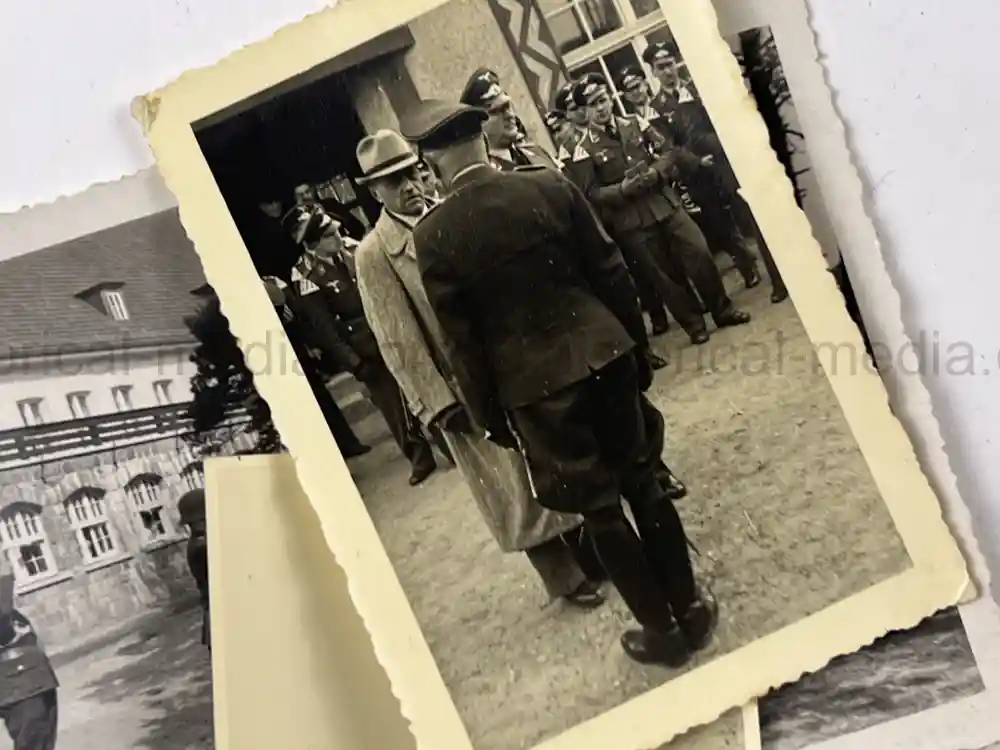 WWII GERMAN PHOTO GROUPING - GENERALMAJORS DER LUFTWAFFE OSKAR KRAPP