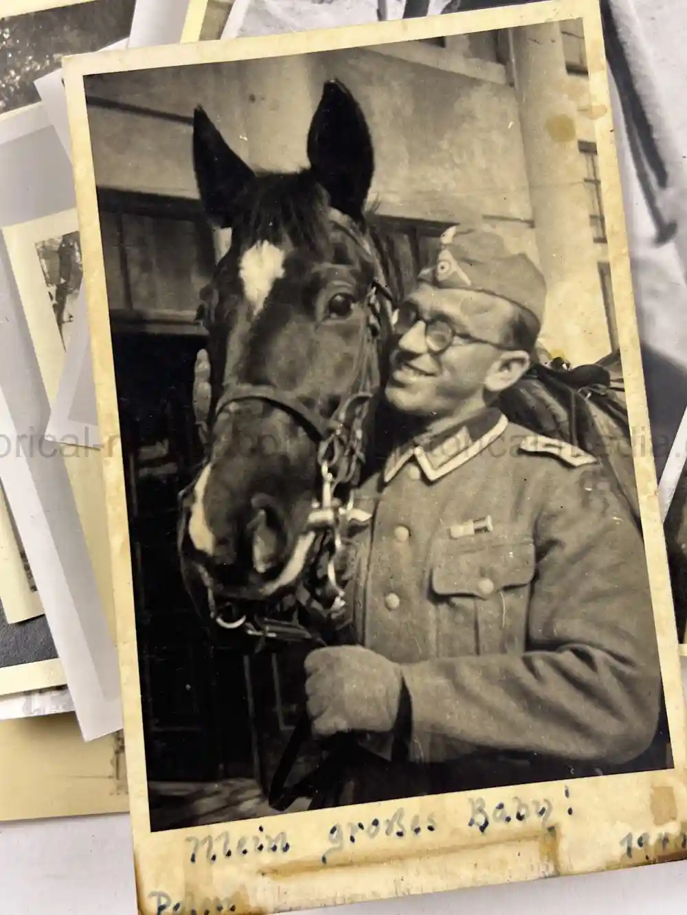 WWII GERMAN GEBIRGSJÄGER OFFICER PHOTO GROUPING - NORWAY, FINLAND