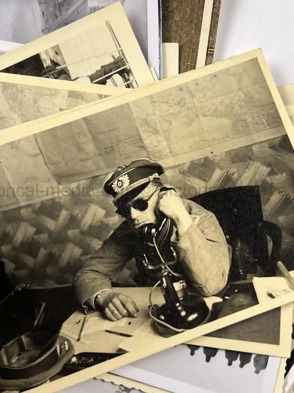 WWII GERMAN GEBIRGSJÄGER OFFICER PHOTO GROUPING - NORWAY, FINLAND