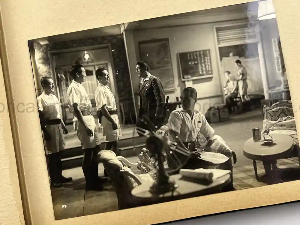 ULTRA RARE JAPANESE WWII COMMEMORATIVE PHOTO ALBUM FOR MOVIE 