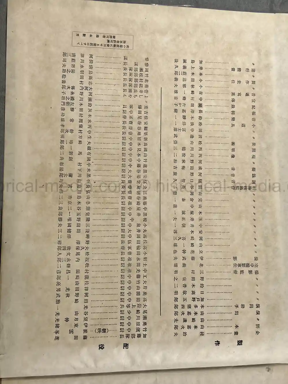 ULTRA RARE JAPANESE WWII COMMEMORATIVE PHOTO ALBUM FOR MOVIE 