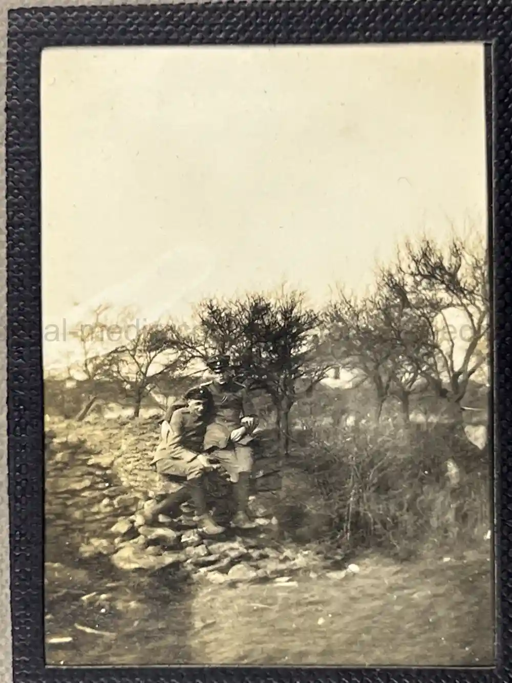 WWI GERMAN PHOTO ALBUM - THE 76TH INFANTRIE REGIMENT - TRENCH COMBAT