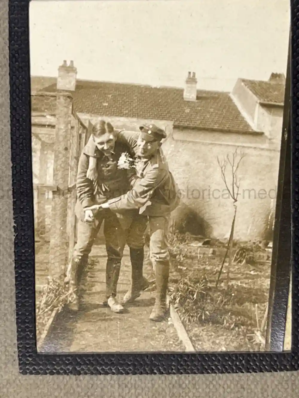 WWI GERMAN PHOTO ALBUM - THE 76TH INFANTRIE REGIMENT - TRENCH COMBAT
