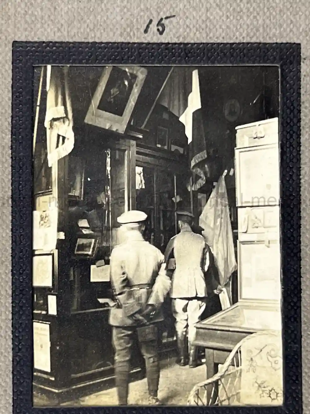 WWI GERMAN PHOTO ALBUM - THE 76TH INFANTRIE REGIMENT - TRENCH COMBAT