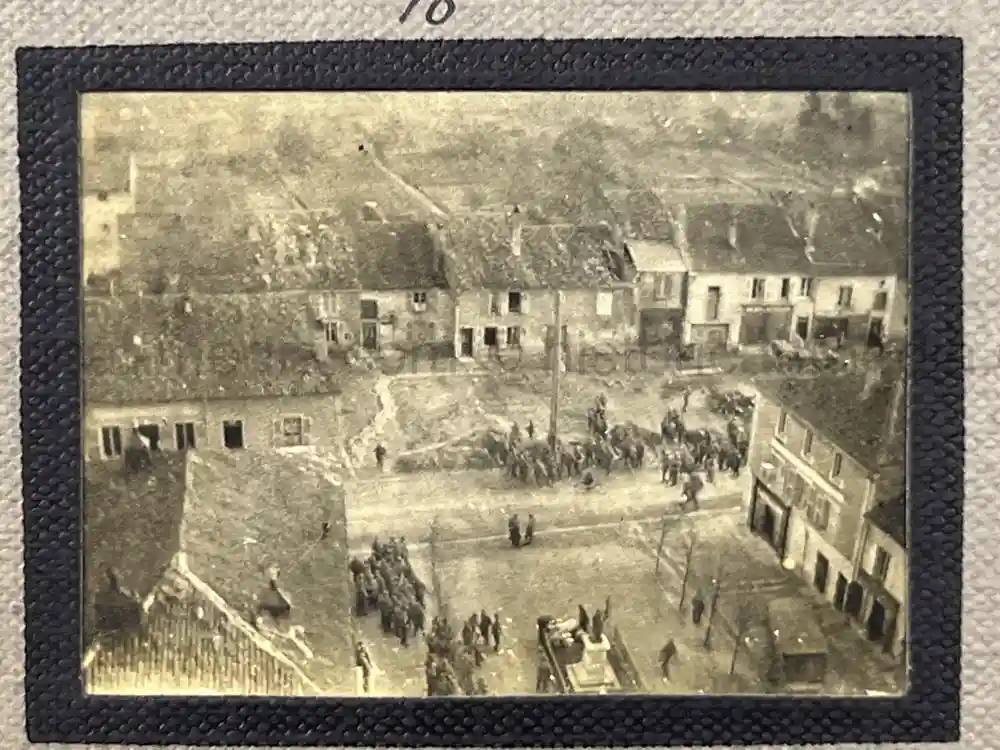 WWI GERMAN PHOTO ALBUM - THE 76TH INFANTRIE REGIMENT - TRENCH COMBAT