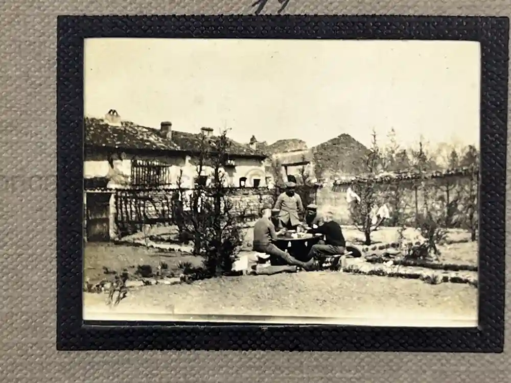 WWI GERMAN PHOTO ALBUM - THE 76TH INFANTRIE REGIMENT - TRENCH COMBAT