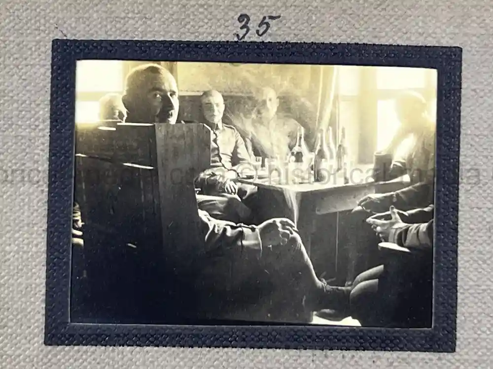 WWI GERMAN PHOTO ALBUM - THE 76TH INFANTRIE REGIMENT - TRENCH COMBAT