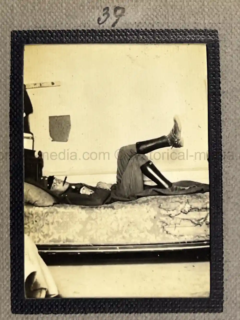 WWI GERMAN PHOTO ALBUM - THE 76TH INFANTRIE REGIMENT - TRENCH COMBAT