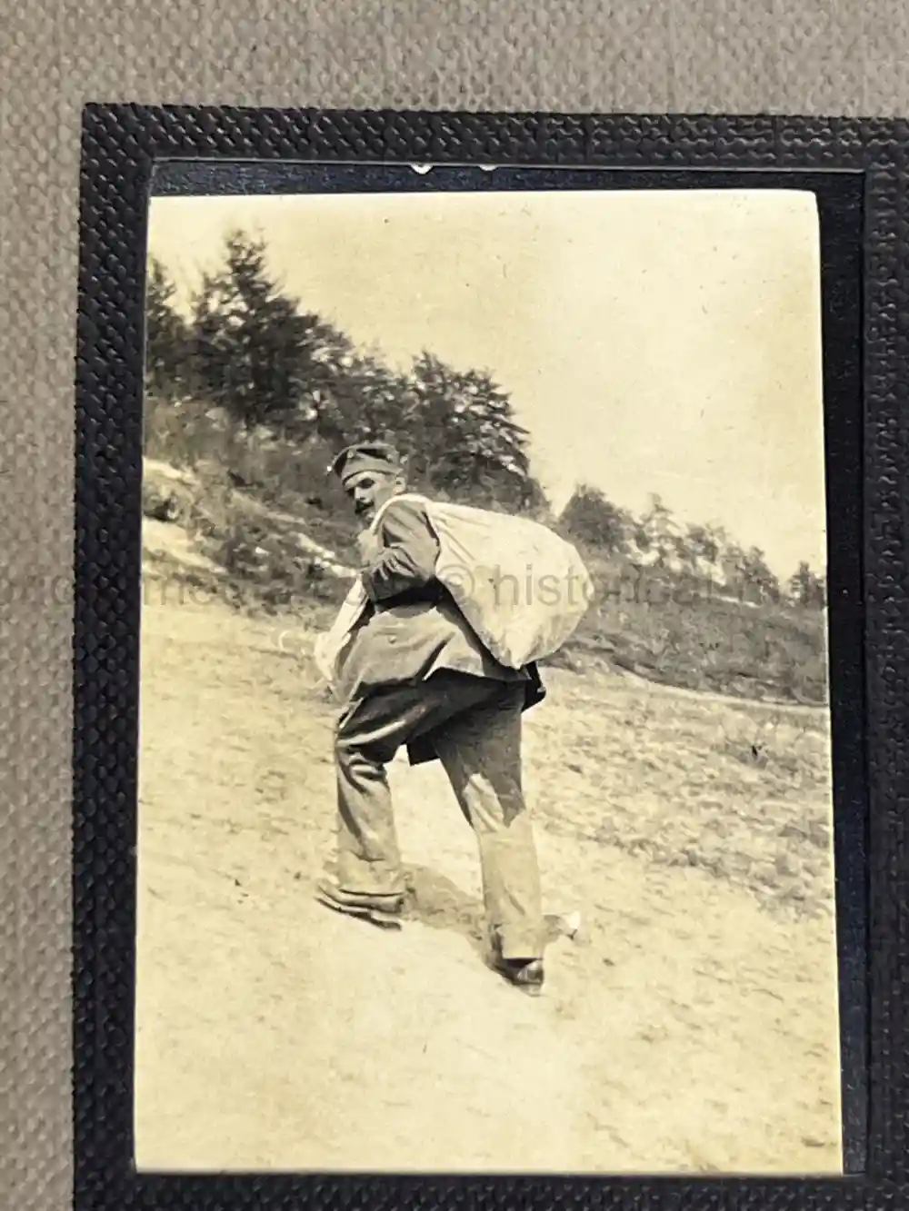 WWI GERMAN PHOTO ALBUM - THE 76TH INFANTRIE REGIMENT - TRENCH COMBAT