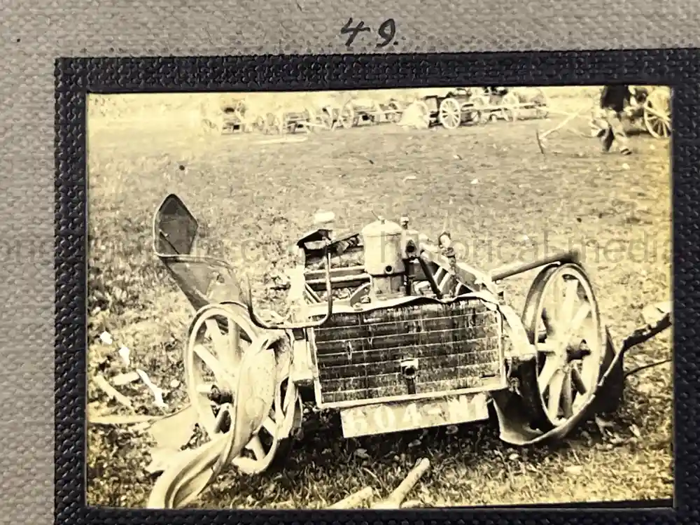 WWI GERMAN PHOTO ALBUM - THE 76TH INFANTRIE REGIMENT - TRENCH COMBAT