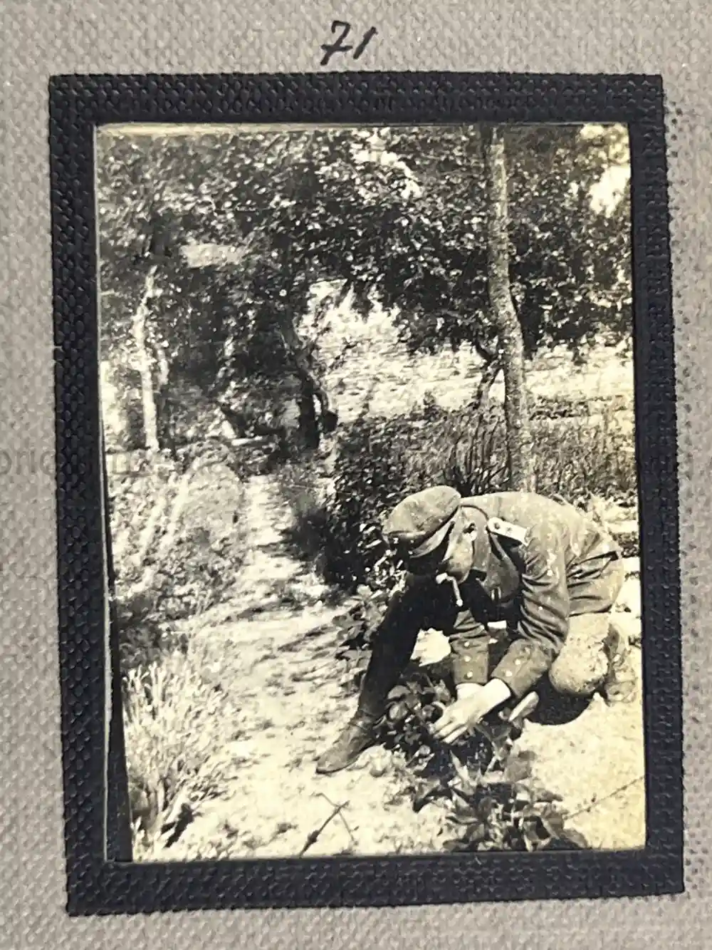WWI GERMAN PHOTO ALBUM - THE 76TH INFANTRIE REGIMENT - TRENCH COMBAT