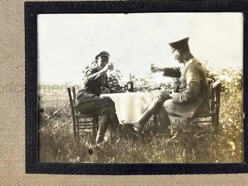 WWI GERMAN PHOTO ALBUM - THE 76TH INFANTRIE REGIMENT - TRENCH COMBAT