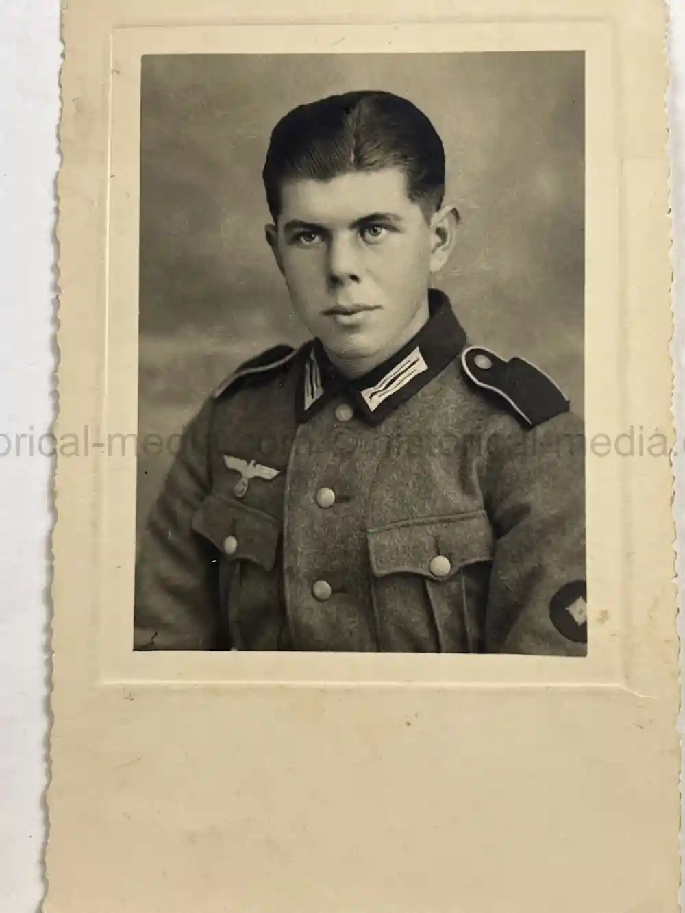 WWII GERMAN ARMY PHOTO ALBUM - PANZER SOLDIER - FRANCE 1940