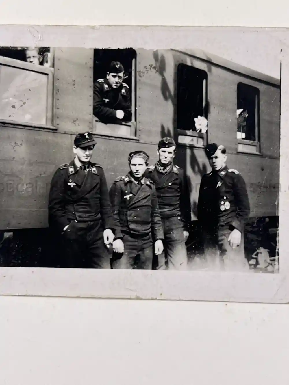 WWII GERMAN ARMY PHOTO ALBUM - PANZER SOLDIER - FRANCE 1940