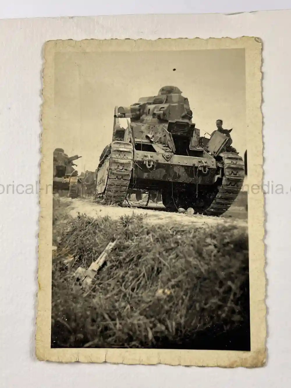 WWII GERMAN ARMY PHOTO ALBUM - PANZER SOLDIER - FRANCE 1940