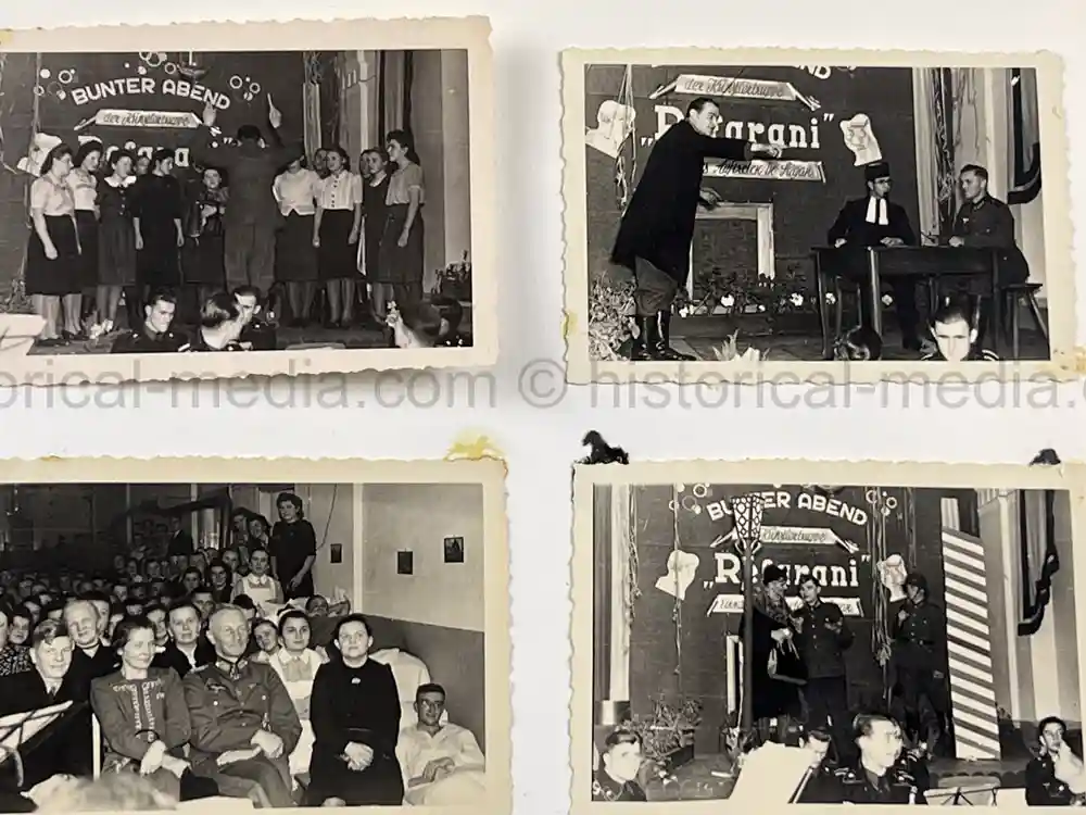 WWII GERMAN ARMY PHOTO ALBUM - PANZER SOLDIER - FRANCE 1940