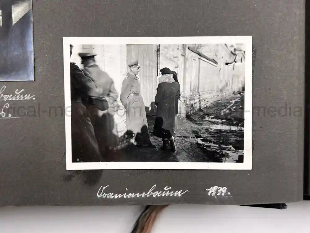 WWII GERMAN LUFTWAFFE PHOTO ALBUM - POLAND, FRANCE, RUSSIA WWII GERMAN LUFTWAFFE PHOTO ALBUM - POLAND, FRANCE, RUSSIA WWII GERMAN LUFTWAFFE PHOTO ALBUM - POLAND, FRANCE, RUSSIA