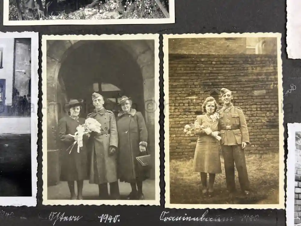 WWII GERMAN LUFTWAFFE PHOTO ALBUM - POLAND, FRANCE, RUSSIA WWII GERMAN LUFTWAFFE PHOTO ALBUM - POLAND, FRANCE, RUSSIA WWII GERMAN LUFTWAFFE PHOTO ALBUM - POLAND, FRANCE, RUSSIA