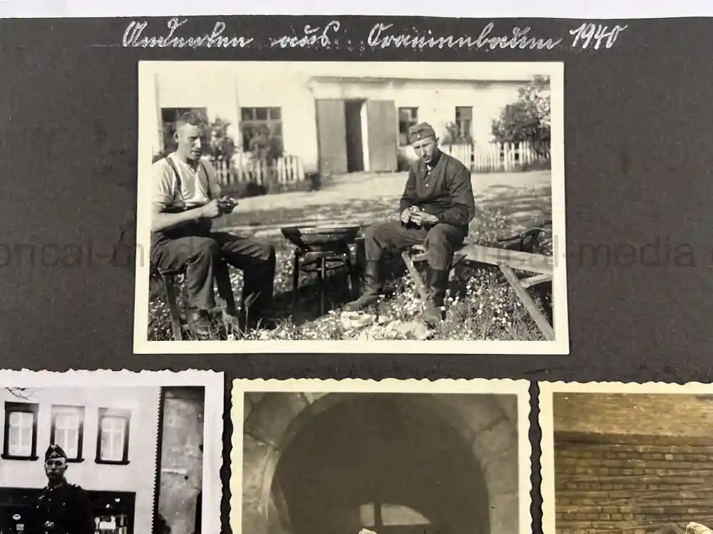 WWII GERMAN LUFTWAFFE PHOTO ALBUM - POLAND, FRANCE, RUSSIA WWII GERMAN LUFTWAFFE PHOTO ALBUM - POLAND, FRANCE, RUSSIA WWII GERMAN LUFTWAFFE PHOTO ALBUM - POLAND, FRANCE, RUSSIA