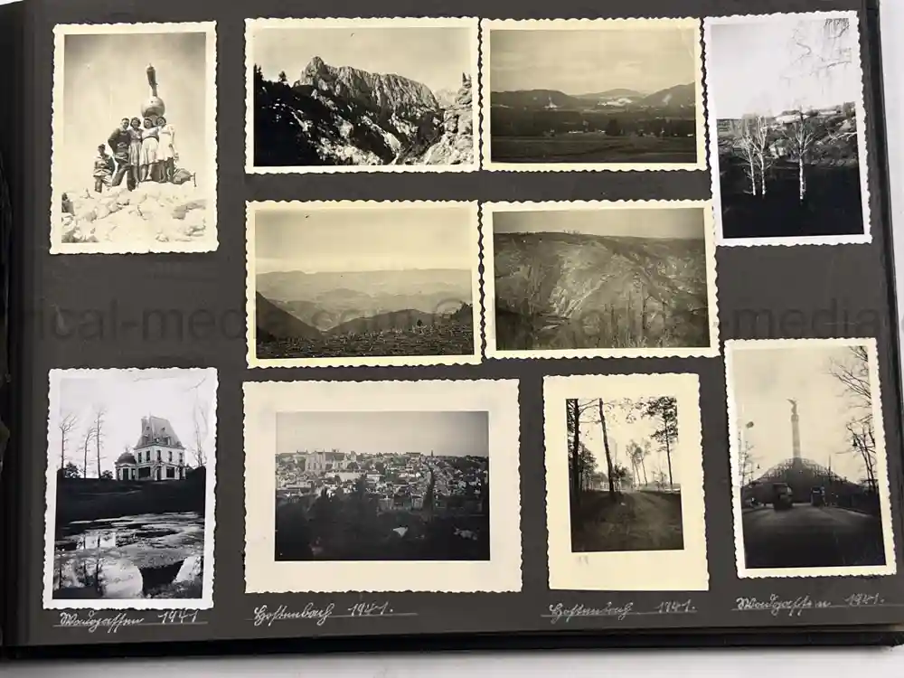 WWII GERMAN LUFTWAFFE PHOTO ALBUM - POLAND, FRANCE, RUSSIA WWII GERMAN LUFTWAFFE PHOTO ALBUM - POLAND, FRANCE, RUSSIA WWII GERMAN LUFTWAFFE PHOTO ALBUM - POLAND, FRANCE, RUSSIA