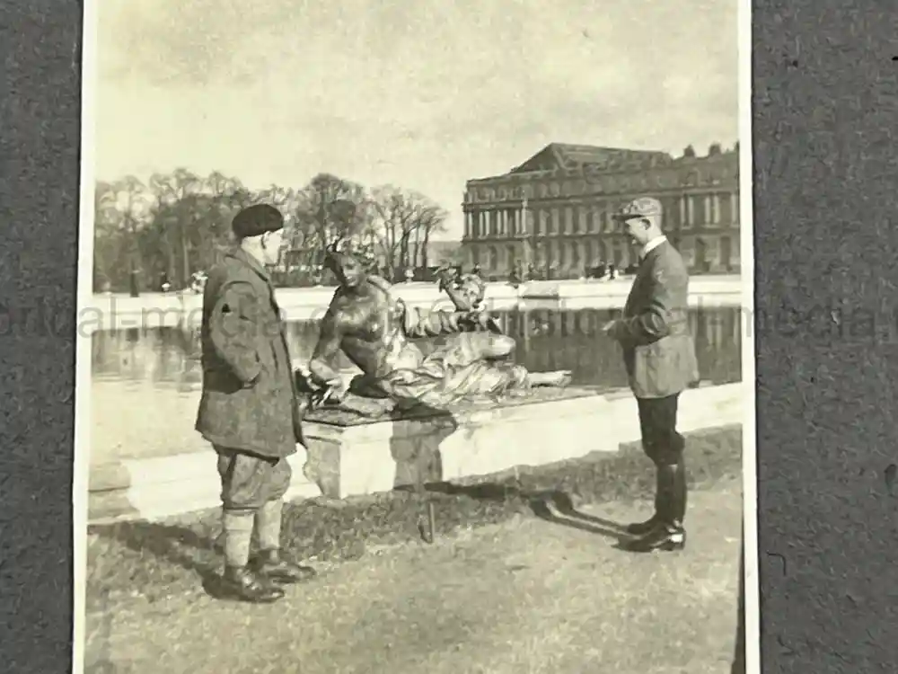 WWII GERMAN LUFTWAFFE PHOTO ALBUM - FALLSCHIRMJÄGER -FRANCE 1944/45