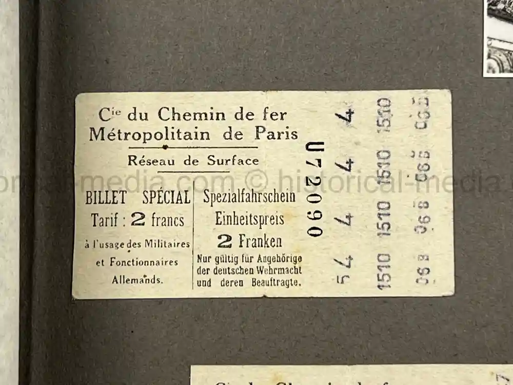 WWII GERMAN LUFTWAFFE PHOTO ALBUM - FALLSCHIRMJÄGER -FRANCE 1944/45