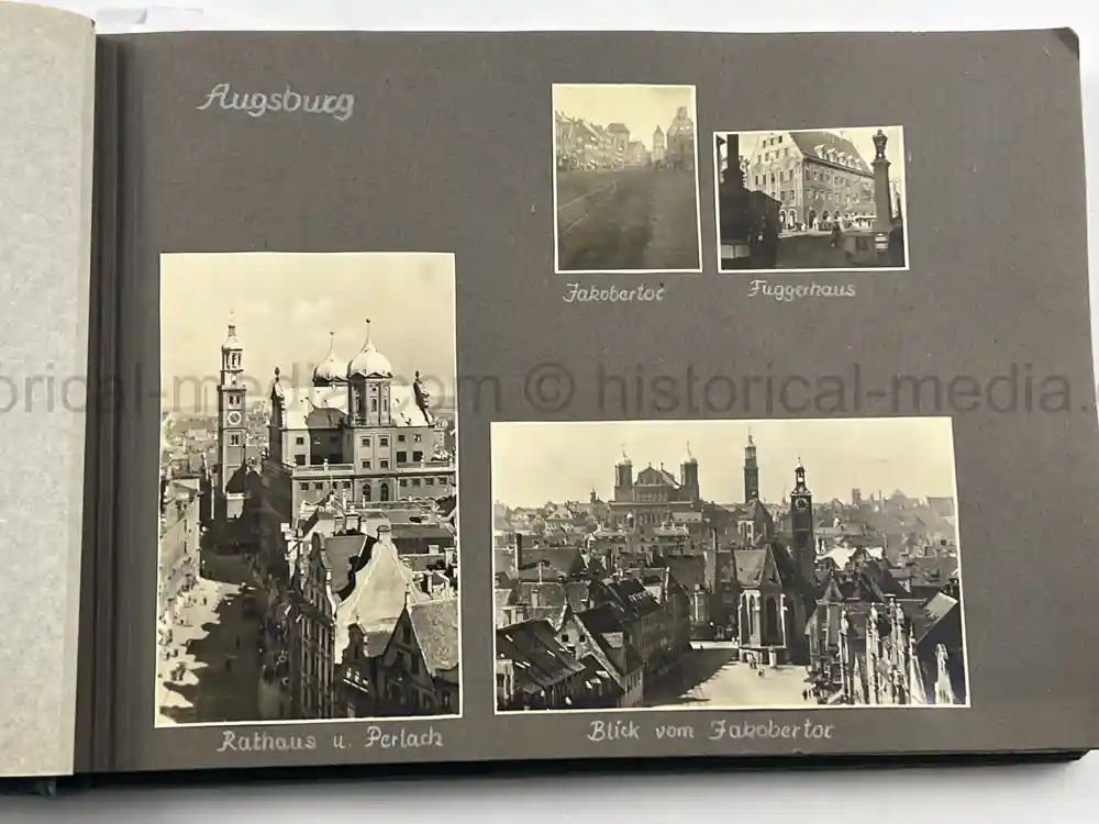 WWII GERMAN LUFTWAFFE PHOTO ALBUM - FALLSCHIRMJÄGER -FRANCE 1944/45