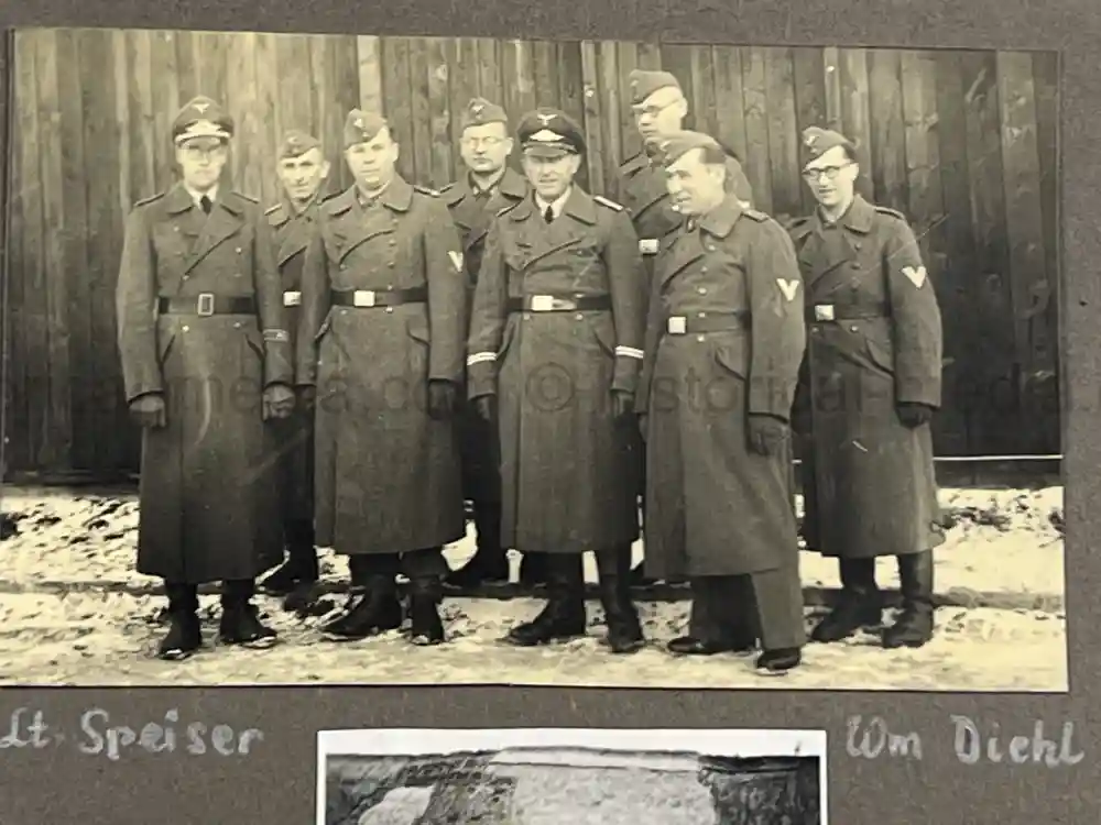 WWII GERMAN LUFTWAFFE PHOTO ALBUM - FALLSCHIRMJÄGER -FRANCE 1944/45