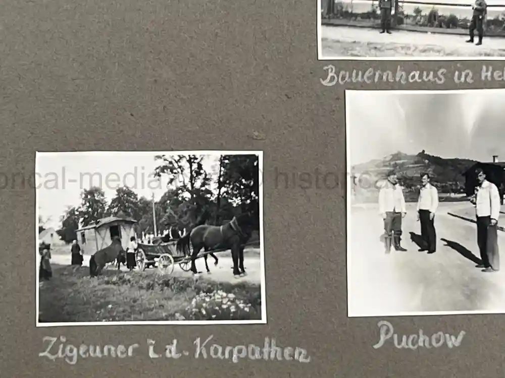 WWII GERMAN LUFTWAFFE PHOTO ALBUM - FALLSCHIRMJÄGER -FRANCE 1944/45