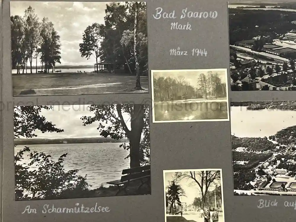 WWII GERMAN LUFTWAFFE PHOTO ALBUM - FALLSCHIRMJÄGER -FRANCE 1944/45