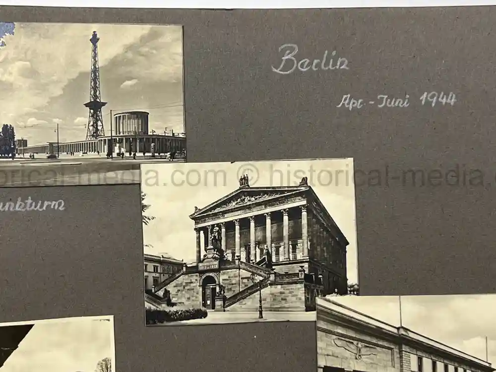 WWII GERMAN LUFTWAFFE PHOTO ALBUM - FALLSCHIRMJÄGER -FRANCE 1944/45