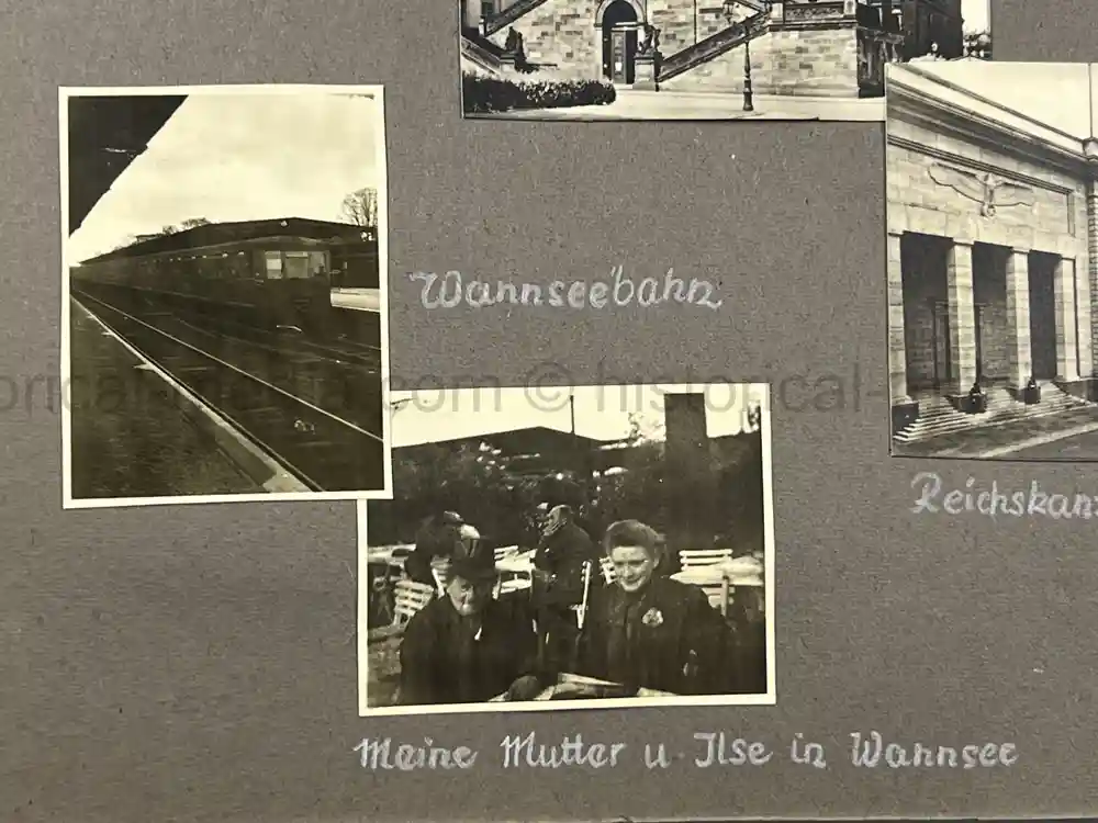 WWII GERMAN LUFTWAFFE PHOTO ALBUM - FALLSCHIRMJÄGER -FRANCE 1944/45