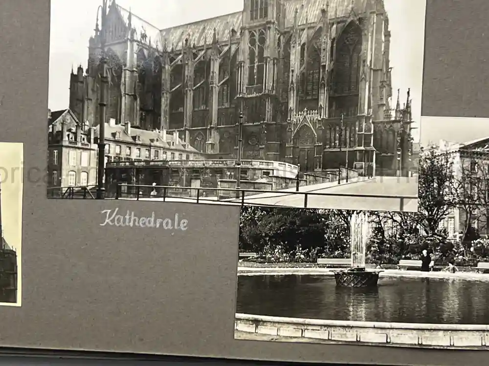 WWII GERMAN LUFTWAFFE PHOTO ALBUM - FALLSCHIRMJÄGER -FRANCE 1944/45