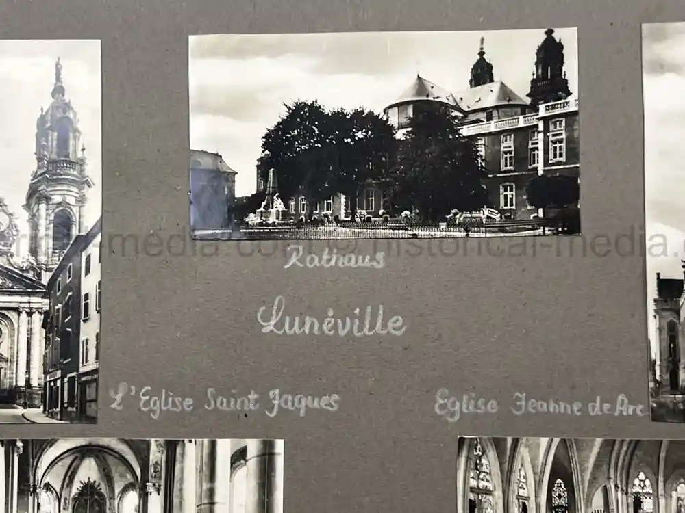 WWII GERMAN LUFTWAFFE PHOTO ALBUM - FALLSCHIRMJÄGER -FRANCE 1944/45