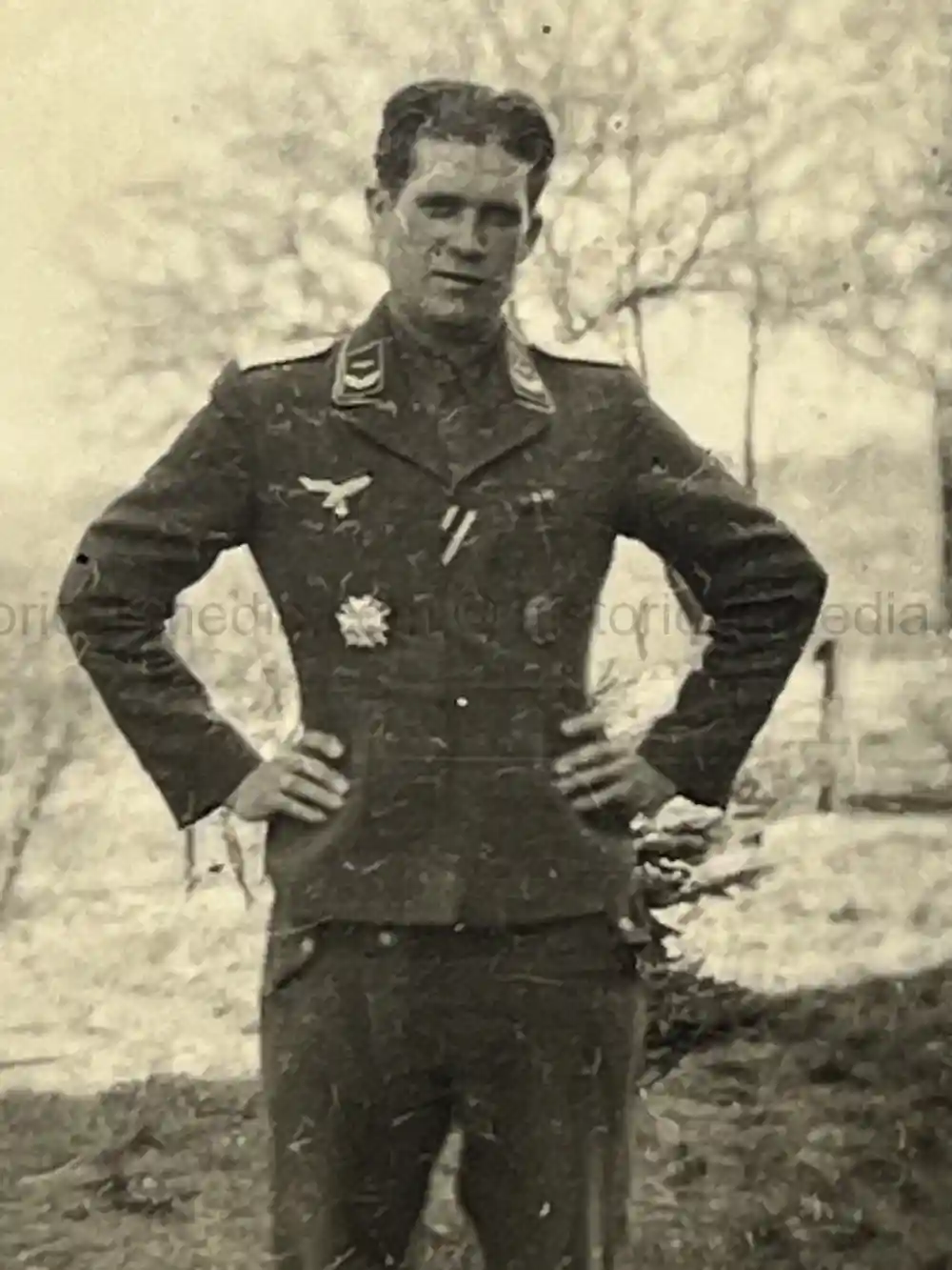 WWII GERMAN LUFTWAFFE PHOTO ALBUM - FALLSCHIRMJÄGER -FRANCE 1944/45