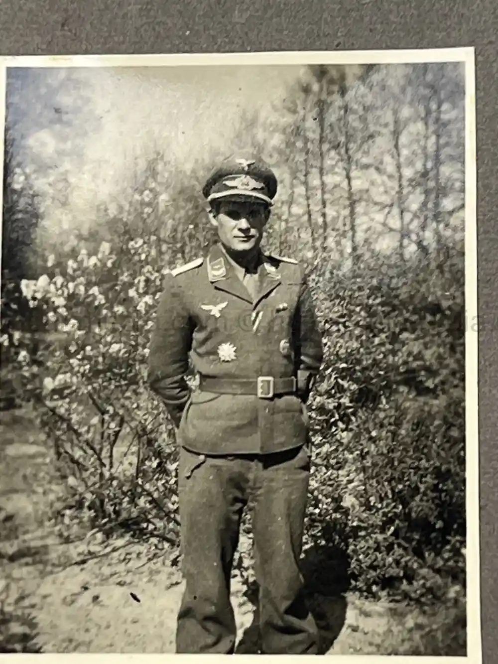 WWII GERMAN LUFTWAFFE PHOTO ALBUM - FALLSCHIRMJÄGER -FRANCE 1944/45