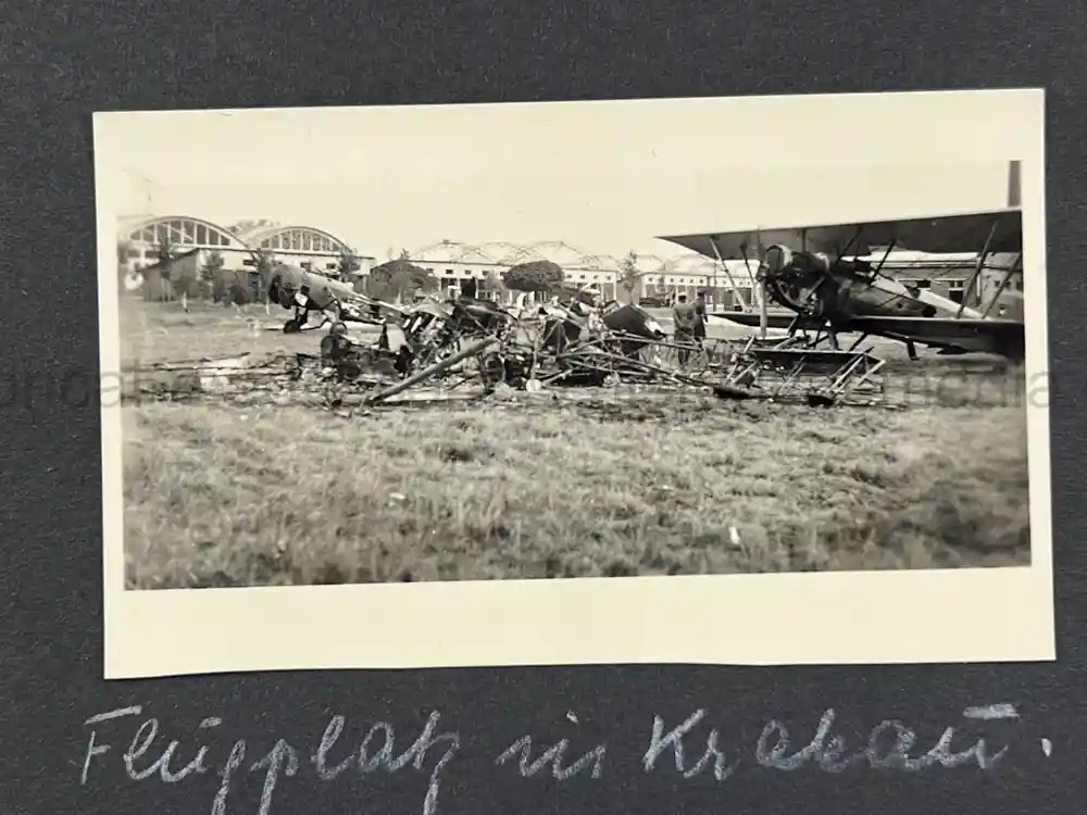 WWII GERMAN ARMY OFFICER PHOTO ALBUM - REITER REGIMENT 21 - DESTROYED AT STALINGRAD - POLAND 1939, FRANCE 1940