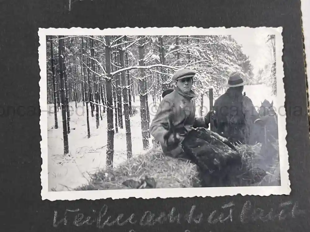 WWII GERMAN ARMY OFFICER PHOTO ALBUM - REITER REGIMENT 21 - DESTROYED AT STALINGRAD - POLAND 1939, FRANCE 1940