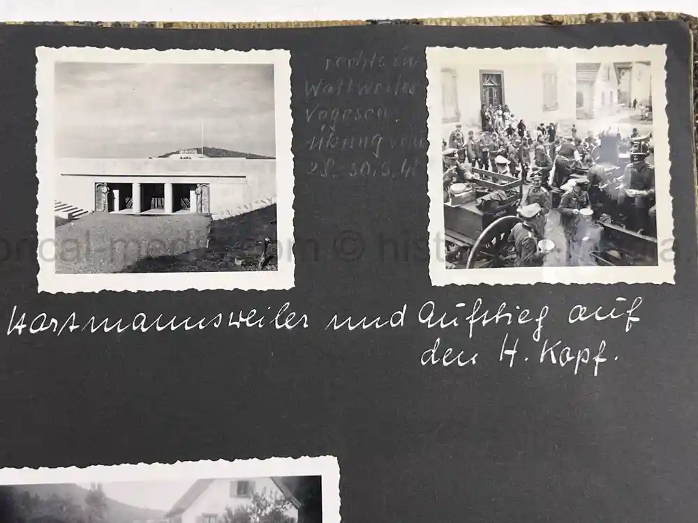 WWII GERMAN ARMY OFFICER PHOTO ALBUM - REITER REGIMENT 21 - DESTROYED AT STALINGRAD - POLAND 1939, FRANCE 1940