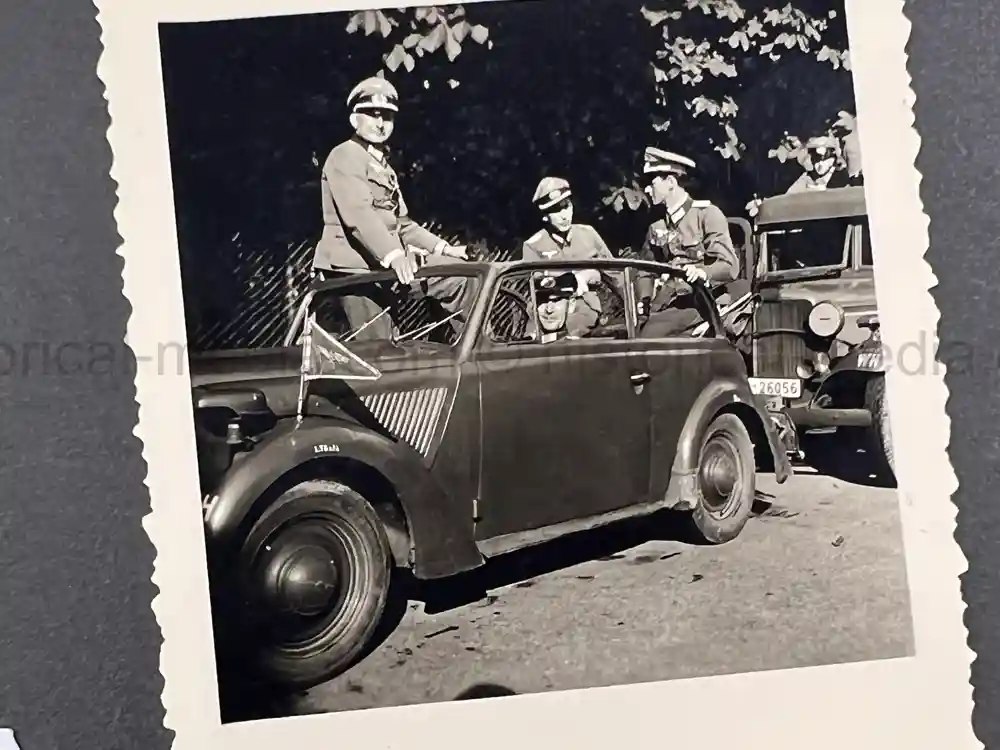WWII GERMAN ARMY OFFICER PHOTO ALBUM - REITER REGIMENT 21 - DESTROYED AT STALINGRAD - POLAND 1939, FRANCE 1940