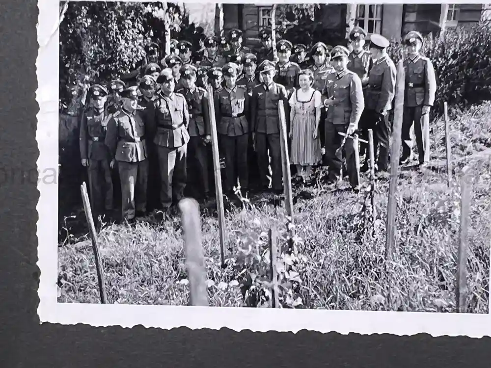 WWII GERMAN ARMY OFFICER PHOTO ALBUM - REITER REGIMENT 21 - DESTROYED AT STALINGRAD - POLAND 1939, FRANCE 1940